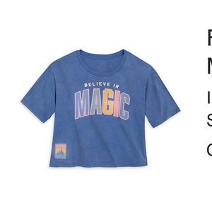 Disney Blue 'Believe in Magic' T-Shirt